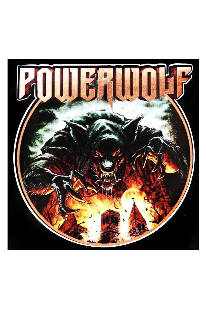 Наклейка-стикер Rock Merch Powerwolf - фото 1 - rockbunker.ru