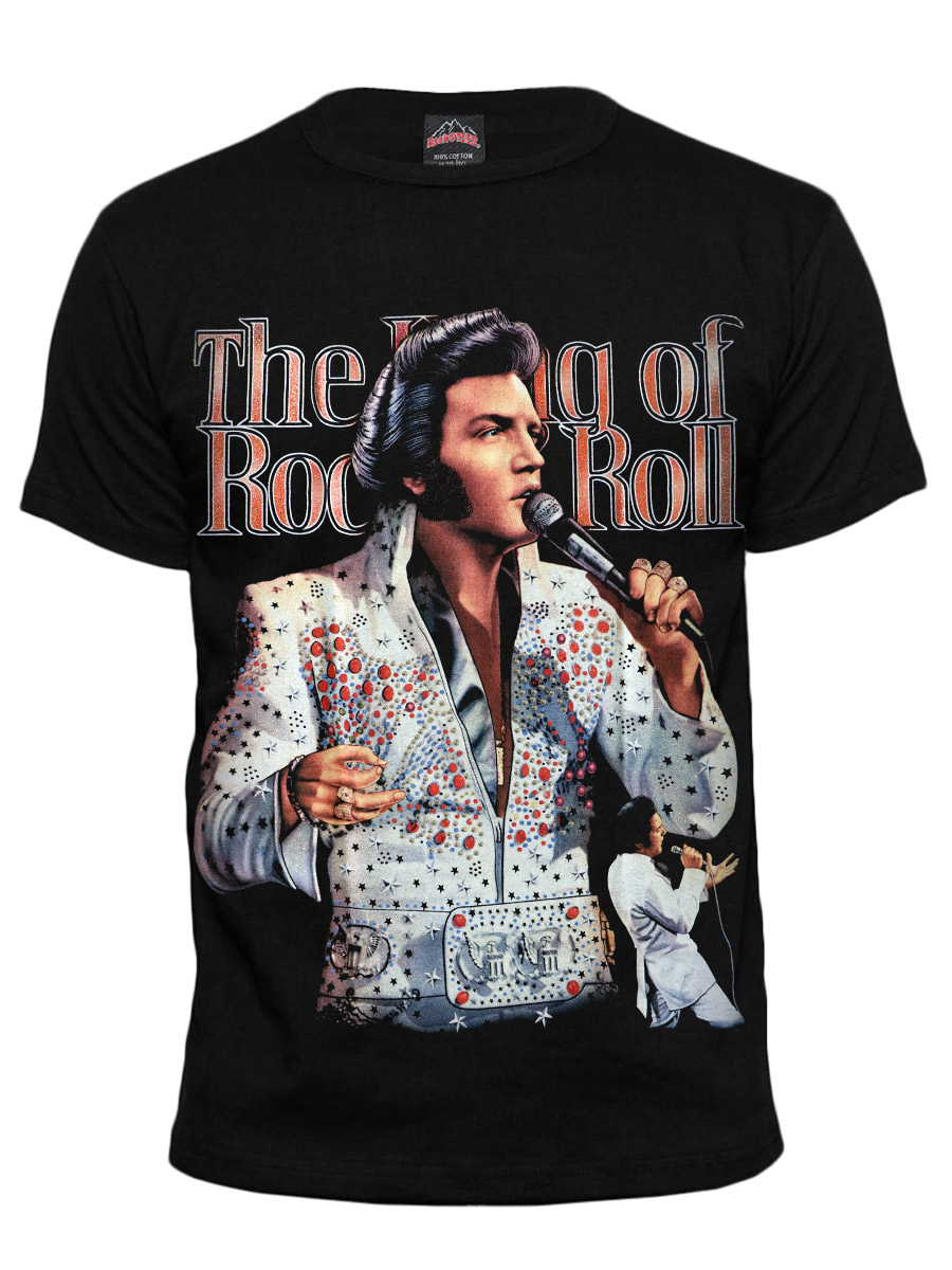 Футболка Rock Tees Elvis Presley - фото 1 - rockbunker.ru