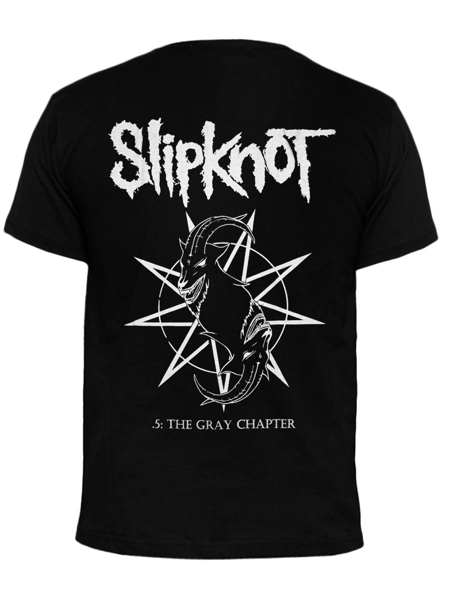 Футболка RockMerch Slipknot The Gray Chapter - фото 3 - rockbunker.ru