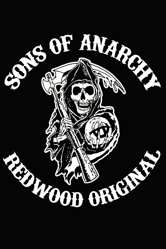 Плед Sons of Anarchy - фото 2 - rockbunker.ru