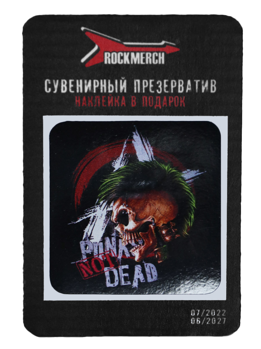 Презерватив RockMerch Punks Not Dead - фото 2 - rockbunker.ru