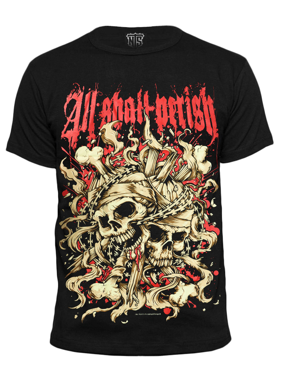 Футболка New Type System All Shall Perish - фото 1 - rockbunker.ru