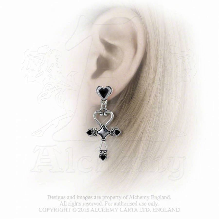 Серьги Alchemy Gothic E354 Amourankh - фото 2 - rockbunker.ru