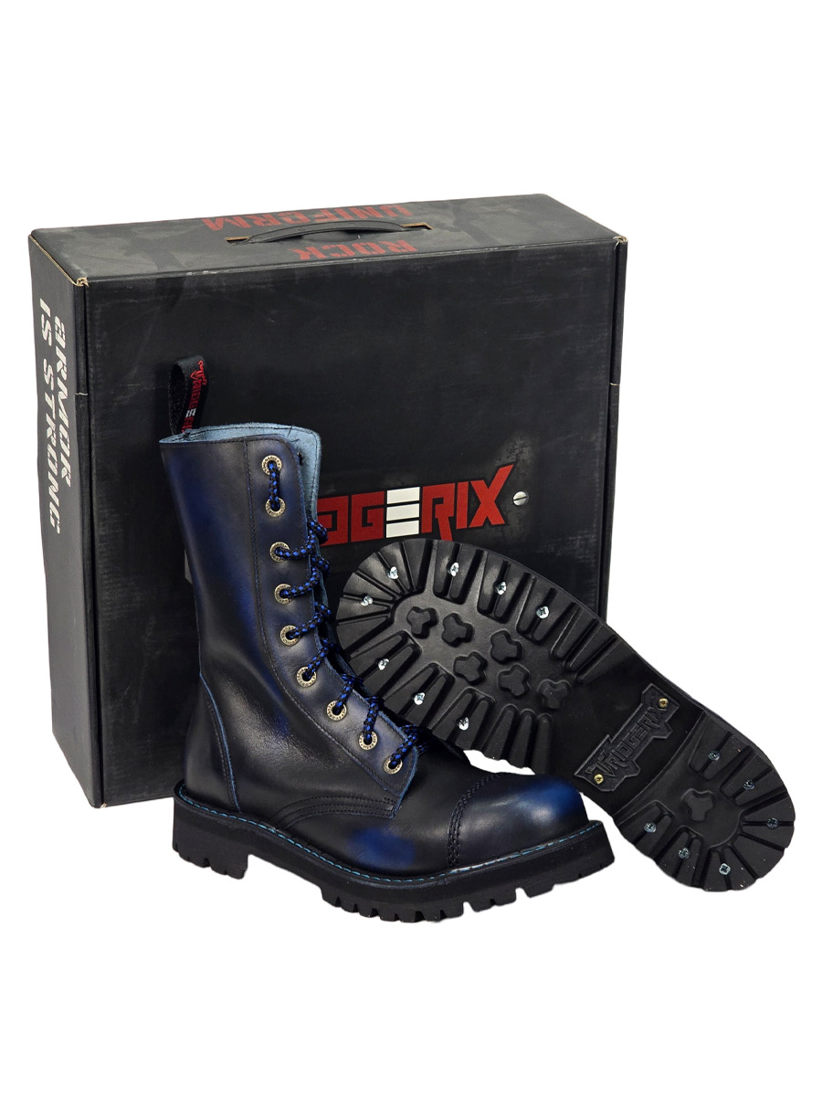 Ботинки Triggerix 910 Синие - фото 1 - rockbunker.ru