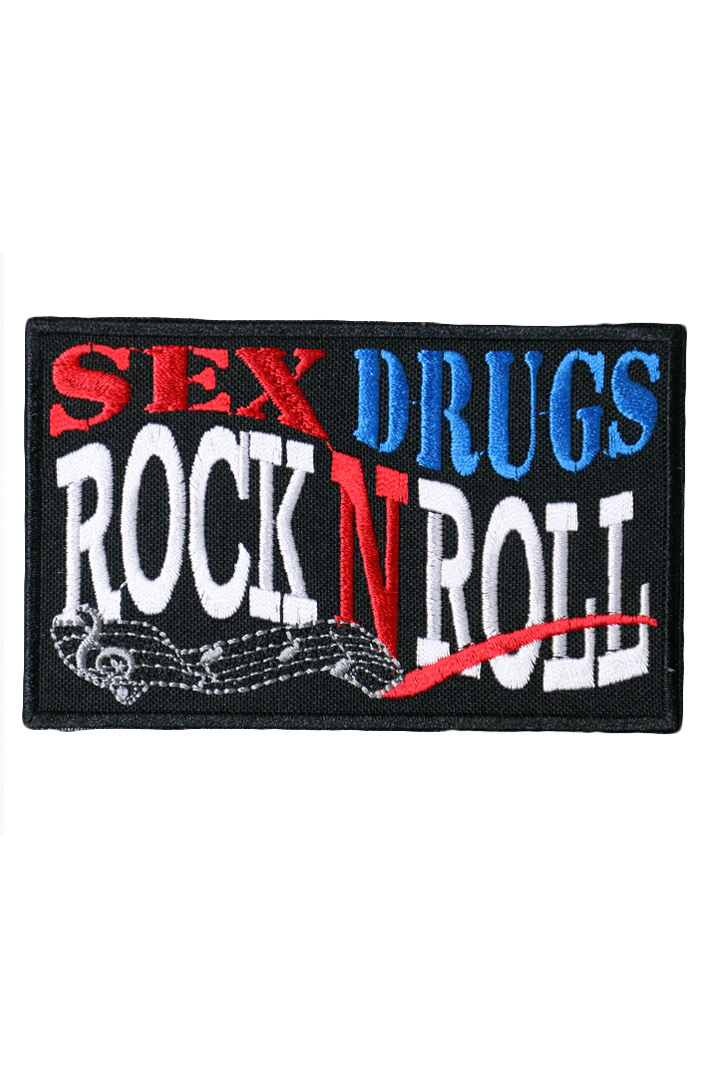 Нашивка Sex, drugs and Rock ’n Roll - фото 1 - rockbunker.ru