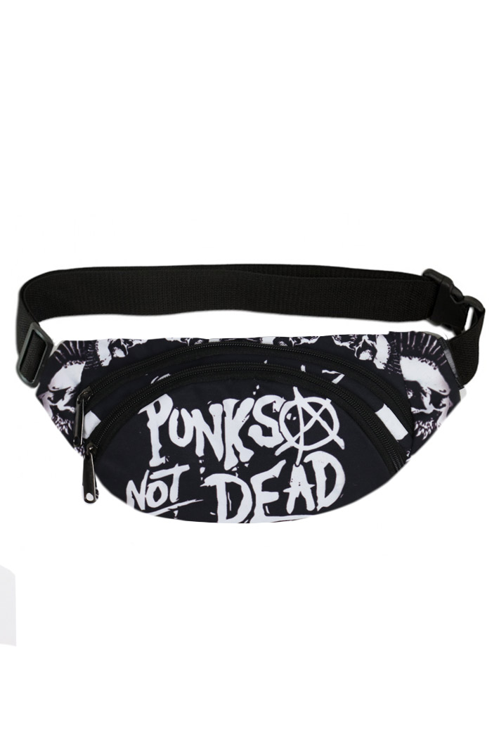 Сумка на пояс Full Print Punks Not Dead - фото 1 - rockbunker.ru