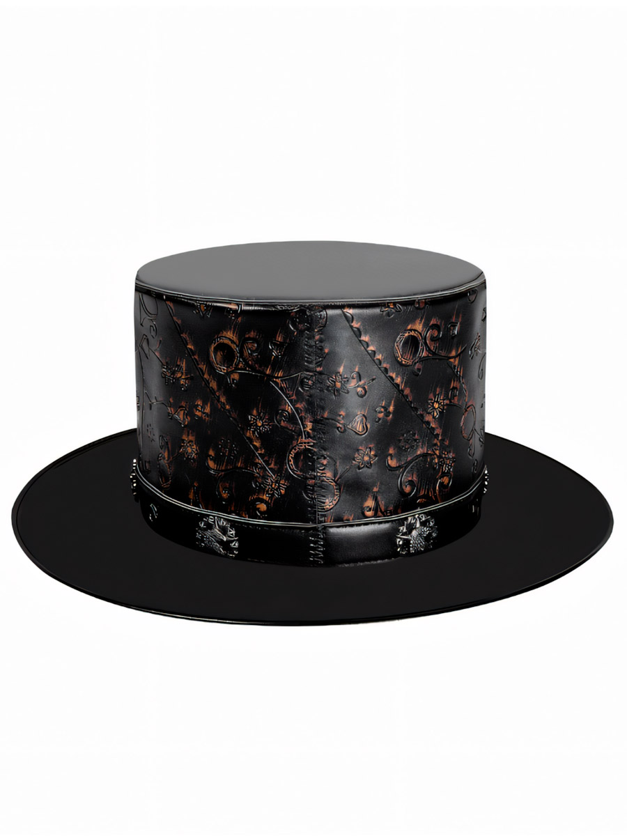 Стимпанк Шляпа Узор - фото 1 - rockbunker.ru