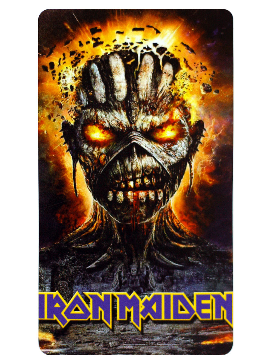 Наклейка-стикер Rock Merch Iron Maiden - фото 1 - rockbunker.ru