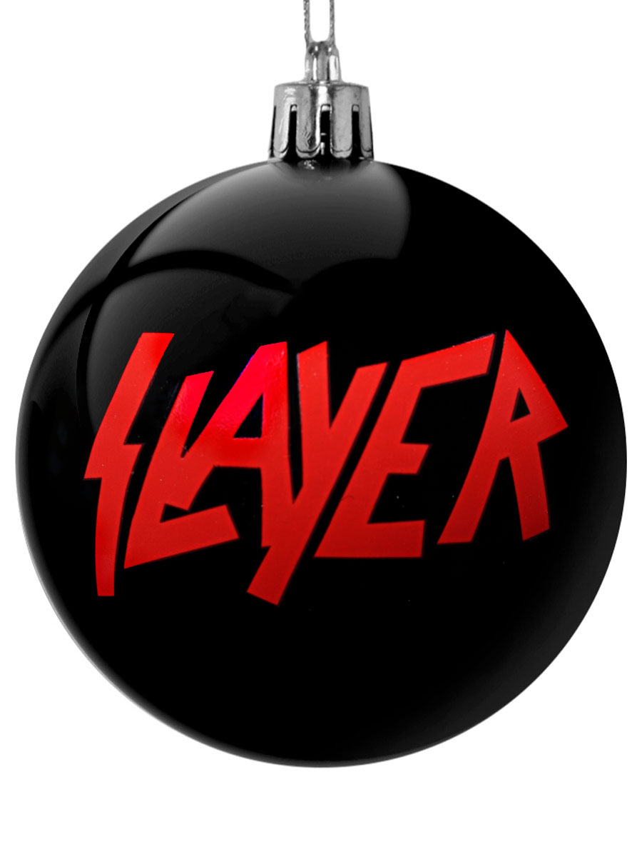 Елочный шар RockMerch Slayer - фото 1 - rockbunker.ru