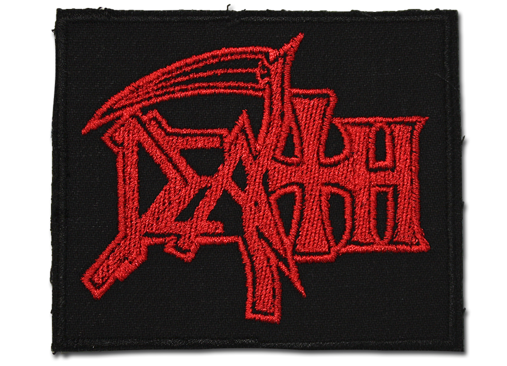 Нашивка RockMerch Death - фото 1 - rockbunker.ru