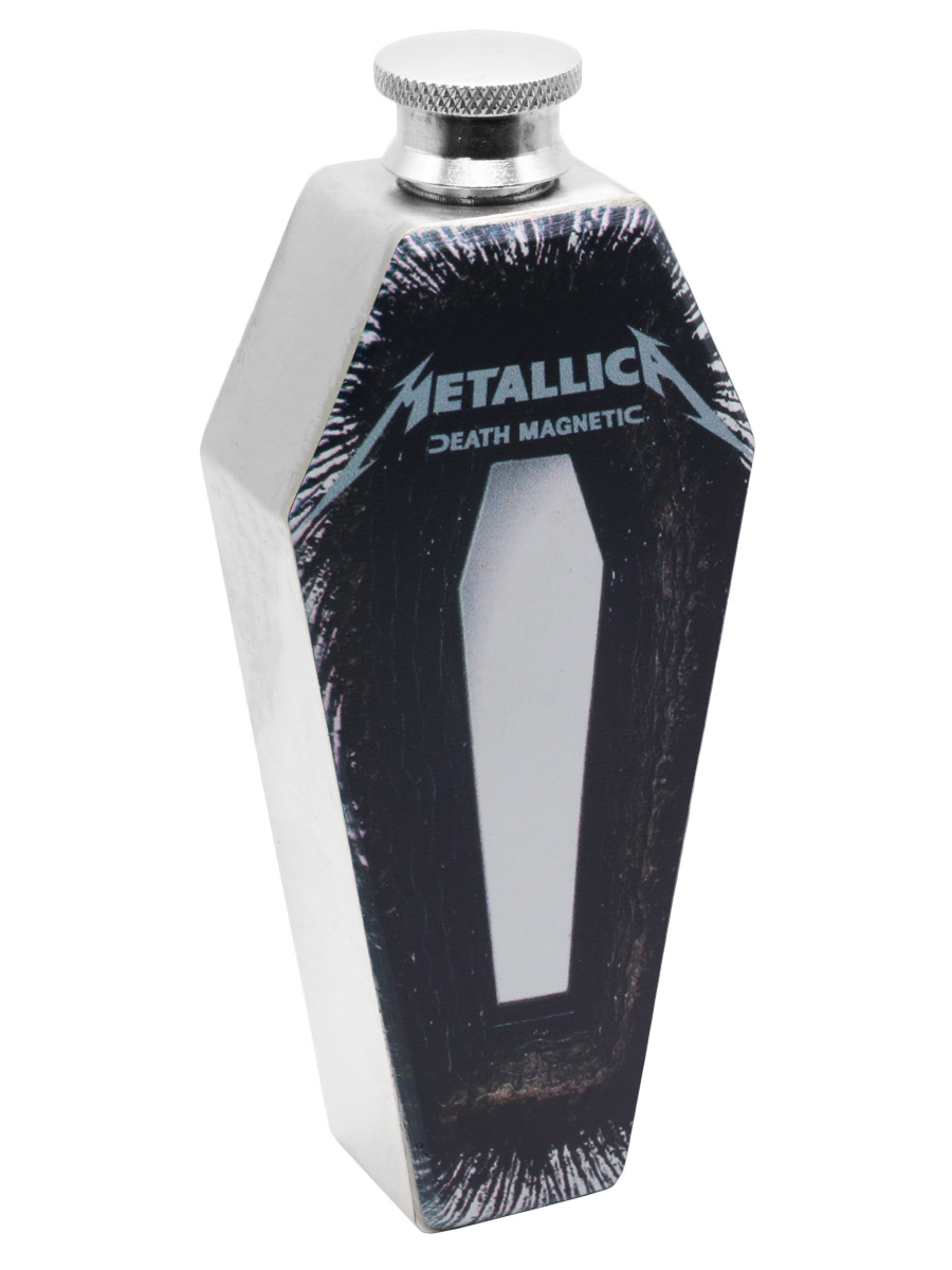 Фляга-Гроб RockMerch Metallica - фото 1 - rockbunker.ru