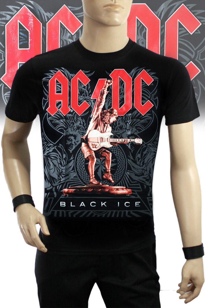 Футболка Rock Tees AC/DC - фото 1 - rockbunker.ru