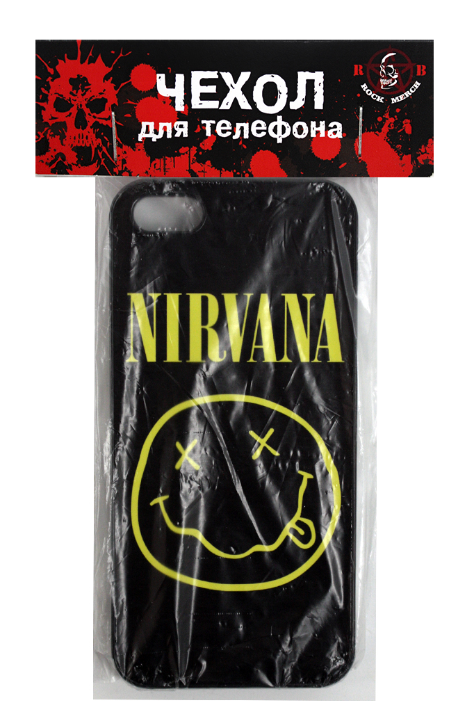 Чехол RockMerch для Apple iPhone Nirvana - фото 3 - rockbunker.ru