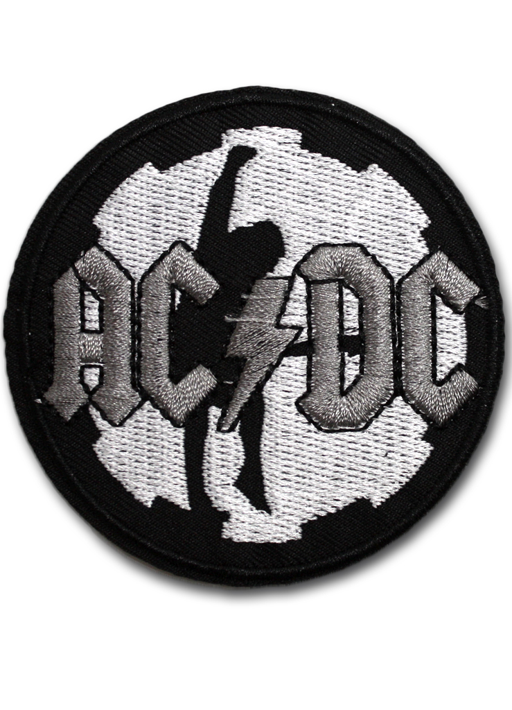 Термонашивка AC DC - фото 1 - rockbunker.ru