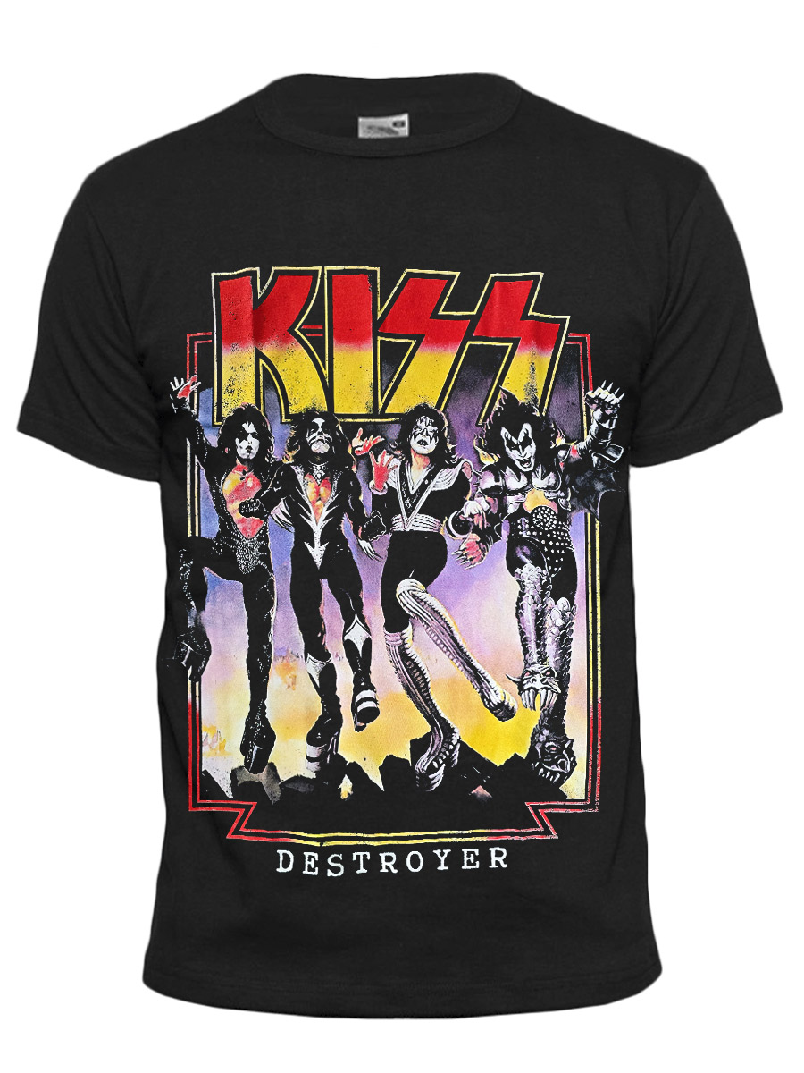 Футболка Kiss - фото 1 - rockbunker.ru
