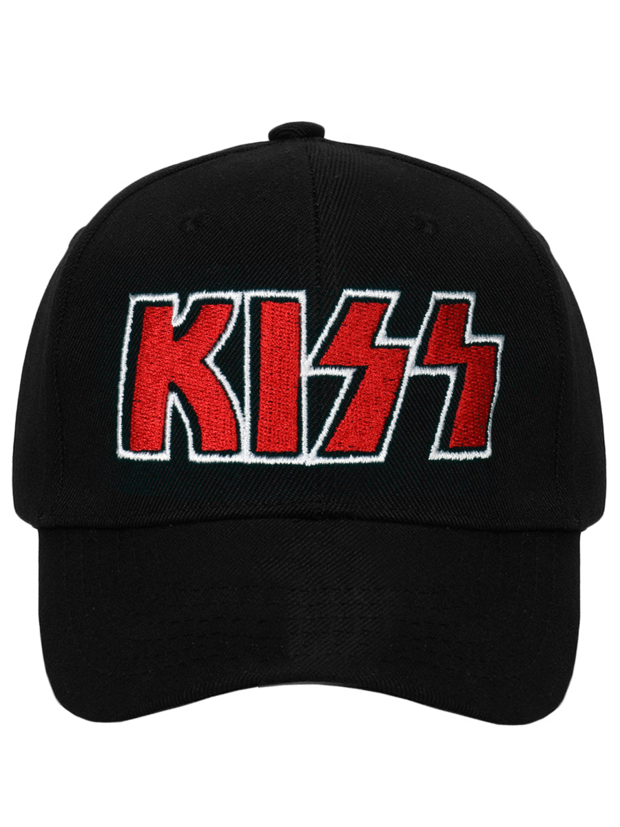 Бейсболка Kiss - фото 2 - rockbunker.ru