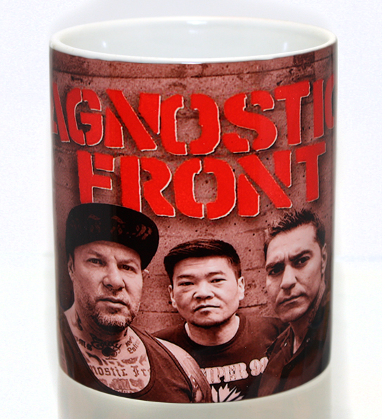 Кружка Agnostic front - фото 1 - rockbunker.ru