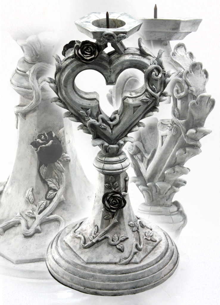 Подсвечник  Alchemy Gothic V24 Heart of Otranto - фото 1 - rockbunker.ru