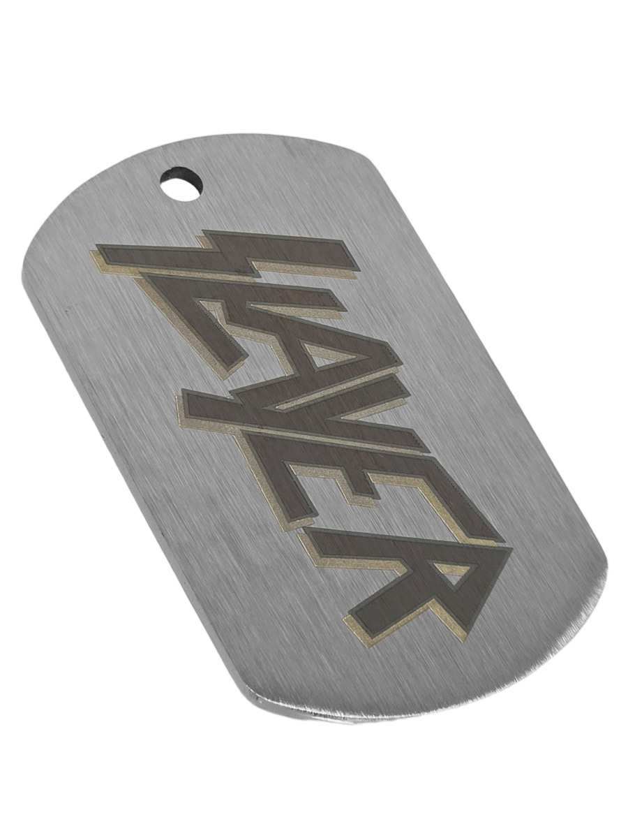 Жетон RockMerch с гравировкой Slayer - фото 1 - rockbunker.ru