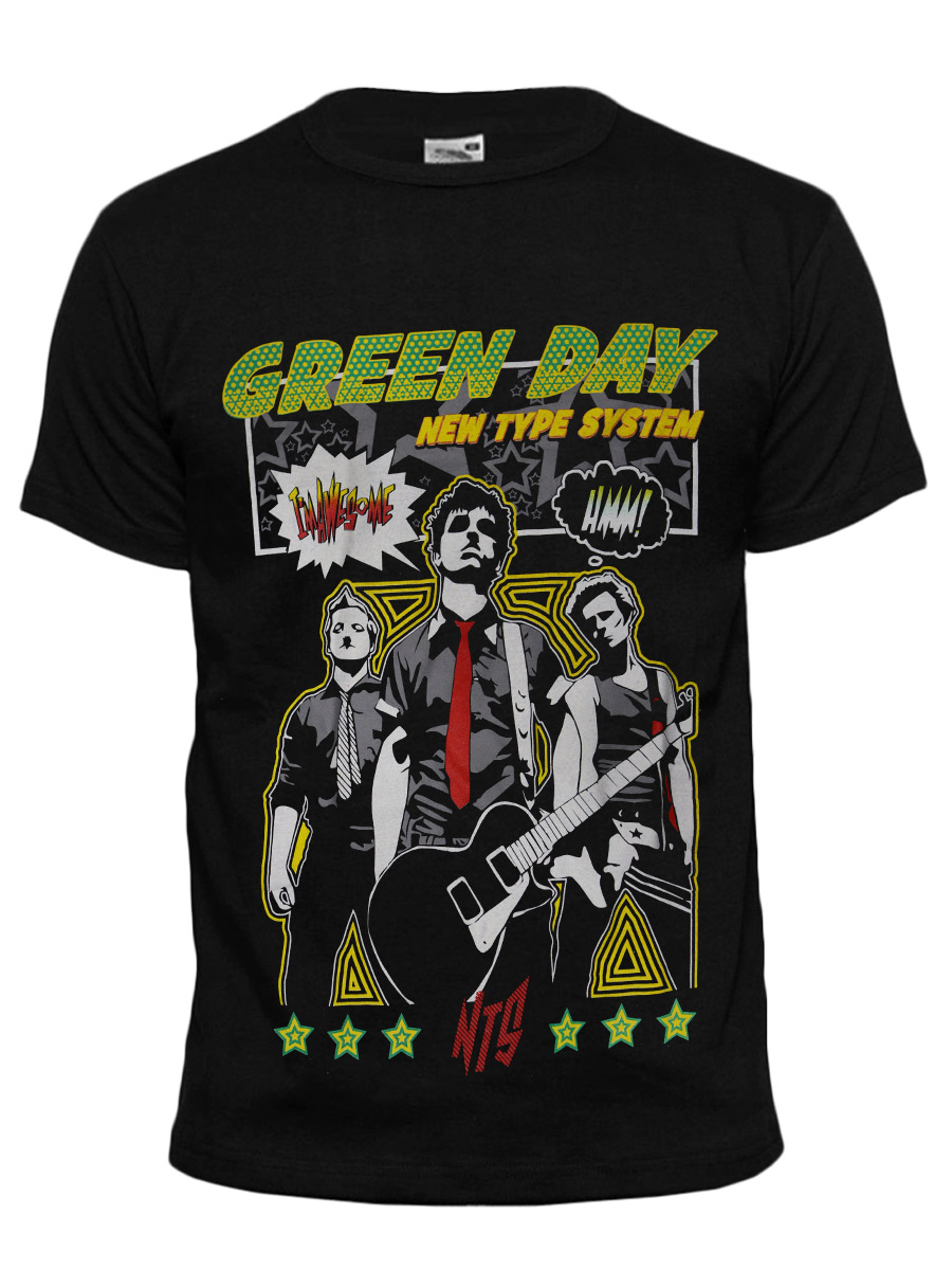 Футболка Green Day - фото 1 - rockbunker.ru