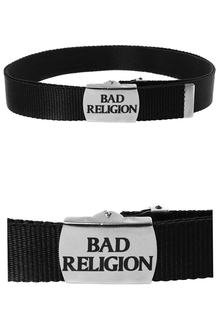 Ремень на зажиме Bad Religion - фото 1 - rockbunker.ru
