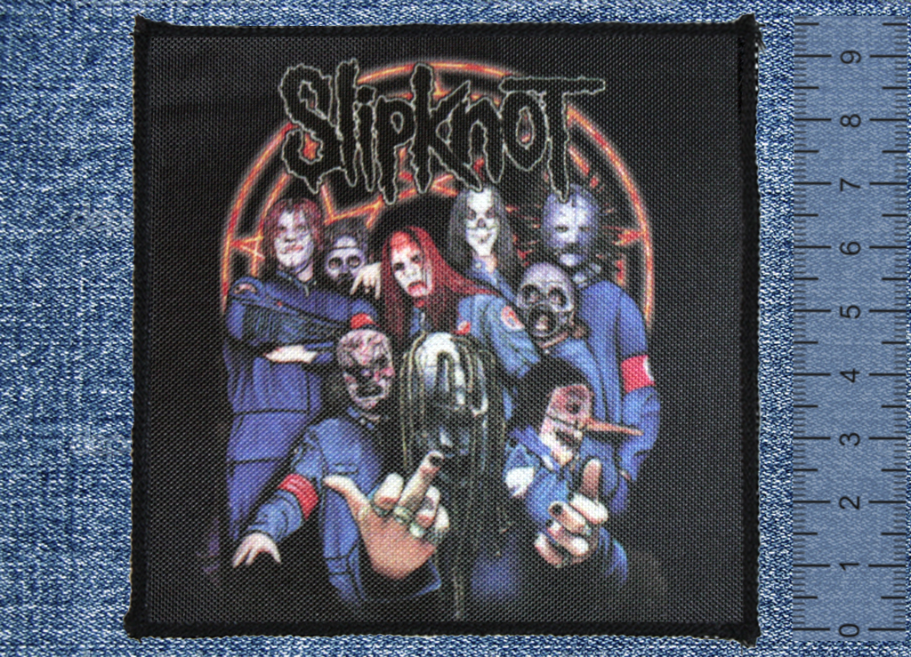Нашивка Slipknot - фото 1 - rockbunker.ru