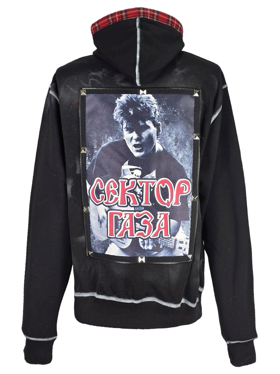 Толстовка кастомная Сектор Газа - фото 2 - rockbunker.ru