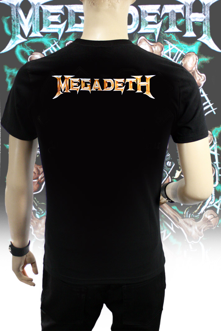 Футболка Hot Rock Megadeth 13 - фото 2 - rockbunker.ru