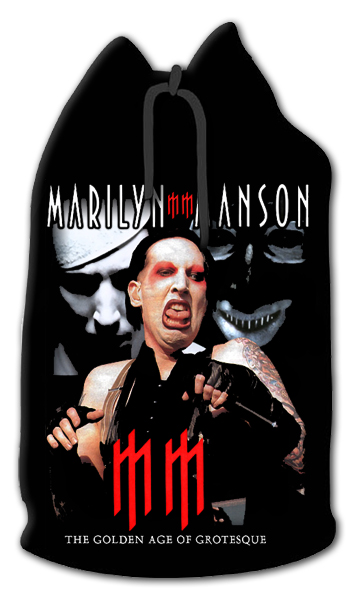 Торба Marilyn Manson The golden age of grotesque текстильная - фото 1 - rockbunker.ru