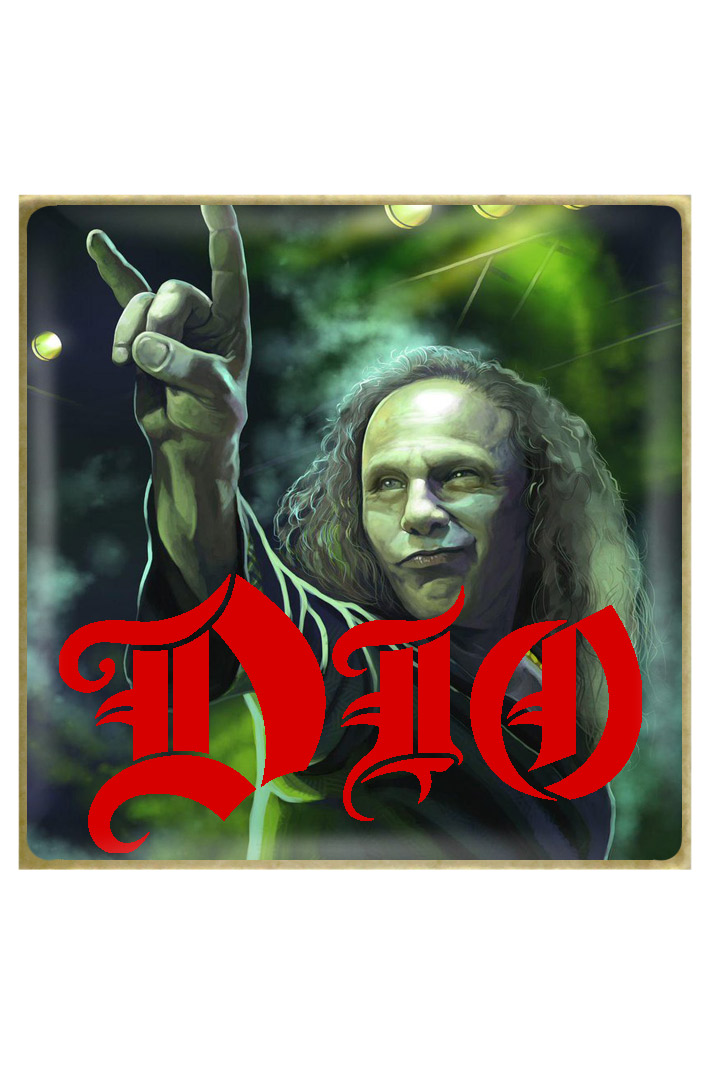 Значок RockMerch Dio - фото 1 - rockbunker.ru