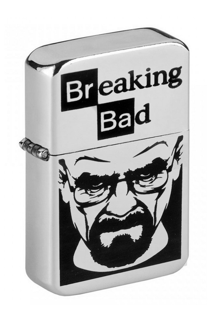 Зажигалка с гравировкой Breaking Bad - фото 1 - rockbunker.ru