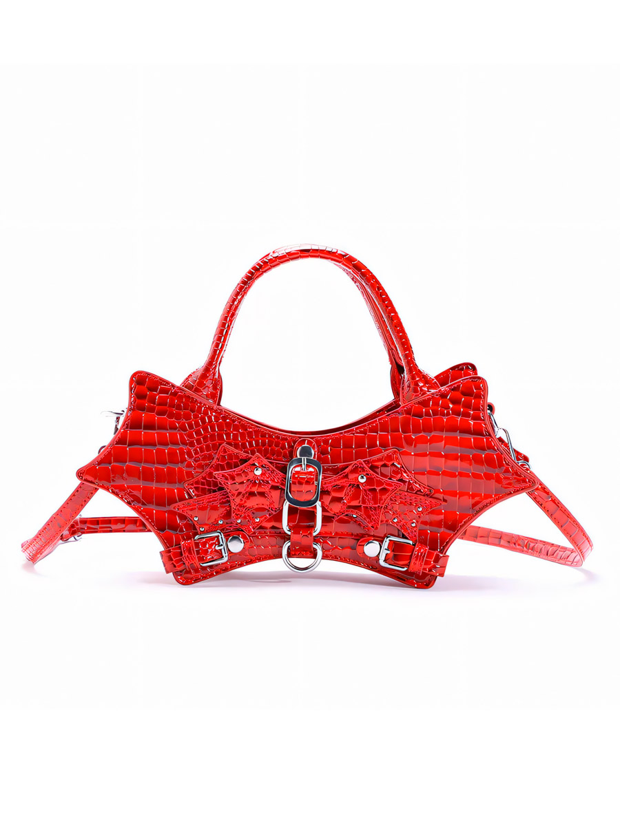 Сумка Дракон Красная - фото 1 - rockbunker.ru