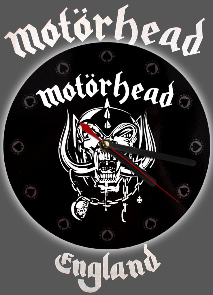Часы настенные RockMerch Motorhead - фото 1 - rockbunker.ru