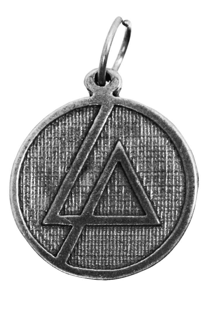 Кулон Крест Linkin Park серый - фото 1 - rockbunker.ru