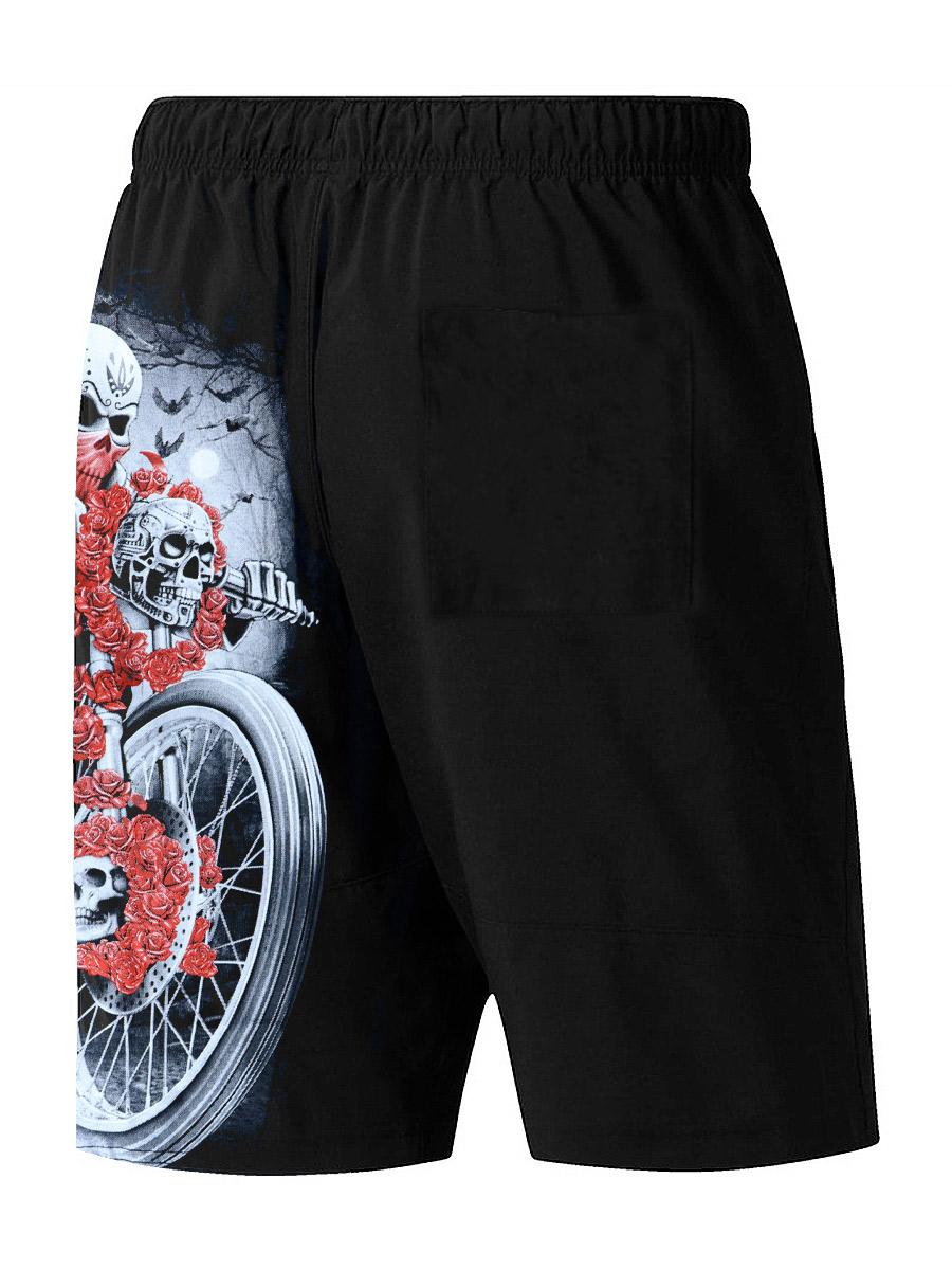 Шорты Santa Muerte - фото 2 - rockbunker.ru