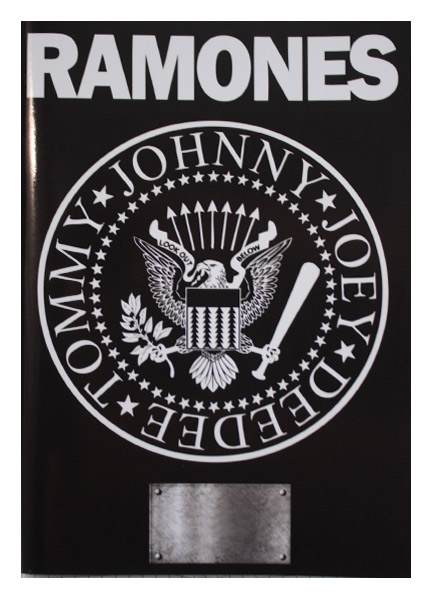 Тетрадь RockMerch Ramones - фото 1 - rockbunker.ru