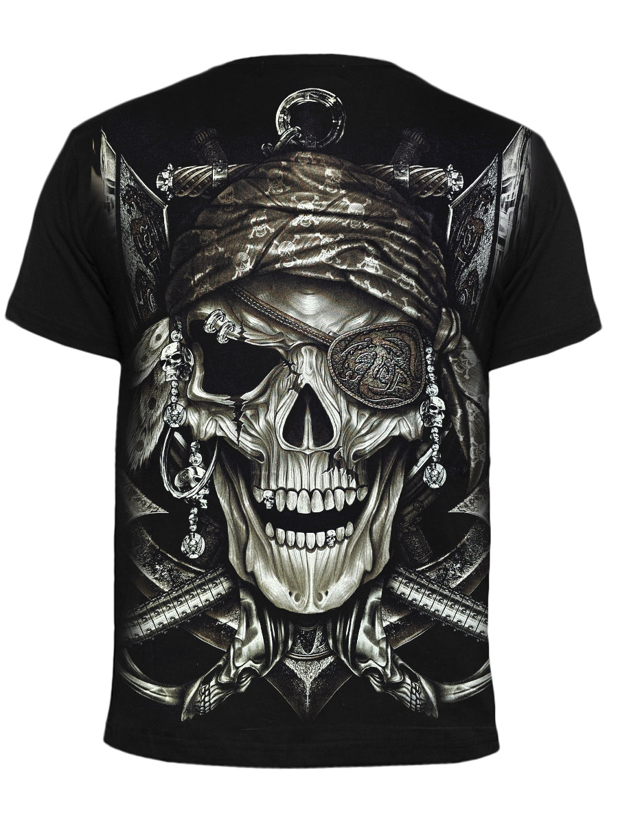 Футболка Rock Chang Череп - фото 2 - rockbunker.ru