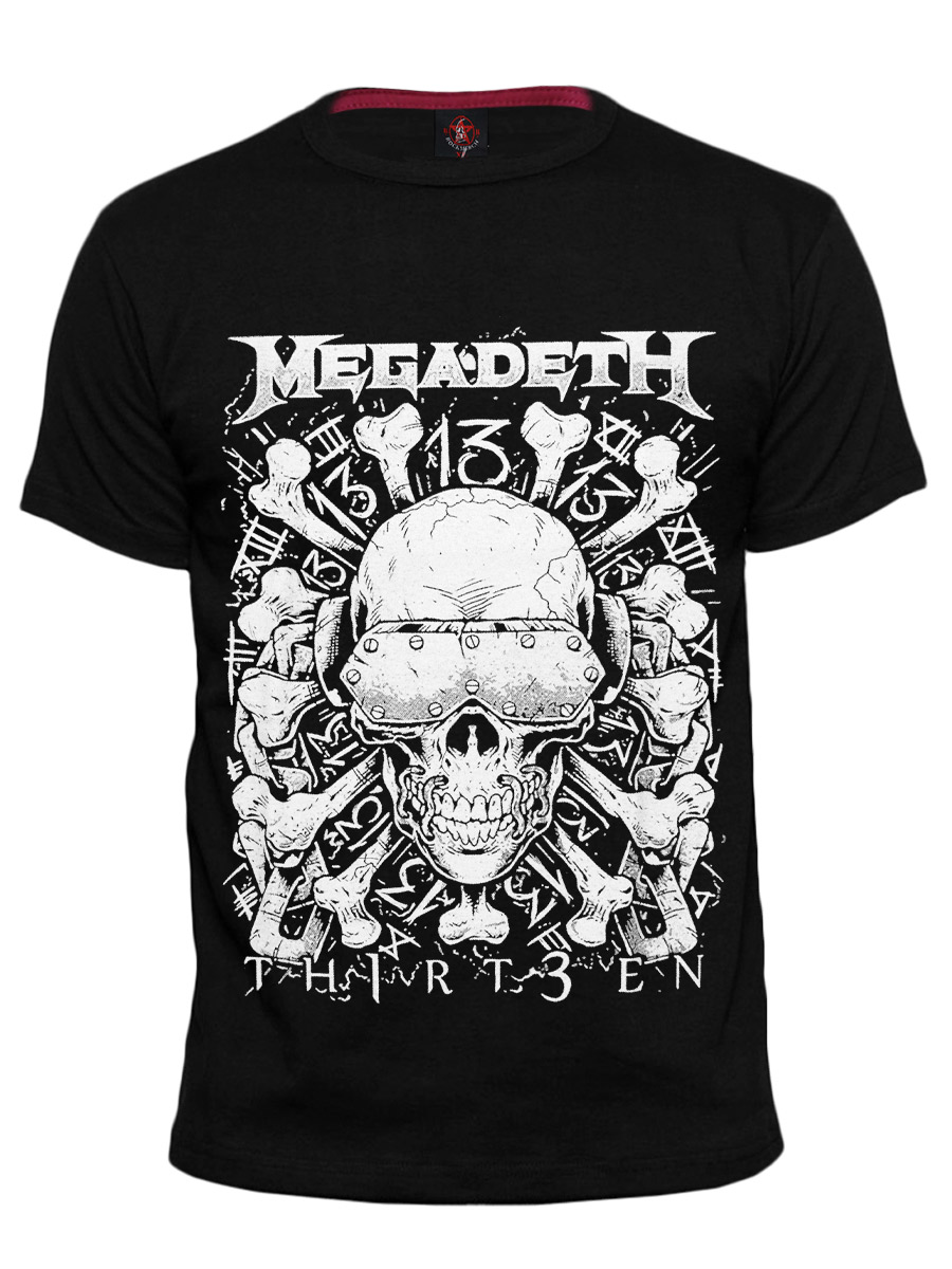 Футболка RockMerch Megadeth - фото 1 - rockbunker.ru