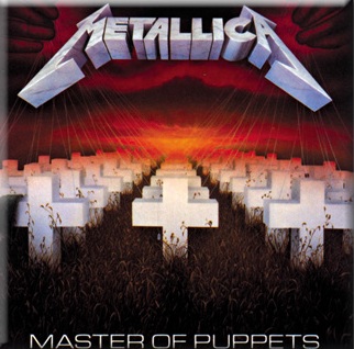 Магнит RockMerch Metallica Master of Puppets - фото 1 - rockbunker.ru