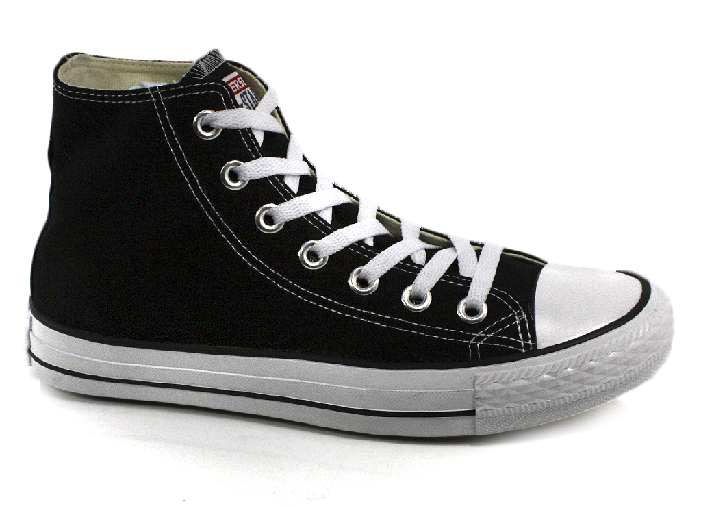 Кеды Converse All Star Classic Black 7 блоков черные - фото 1 - rockbunker.ru