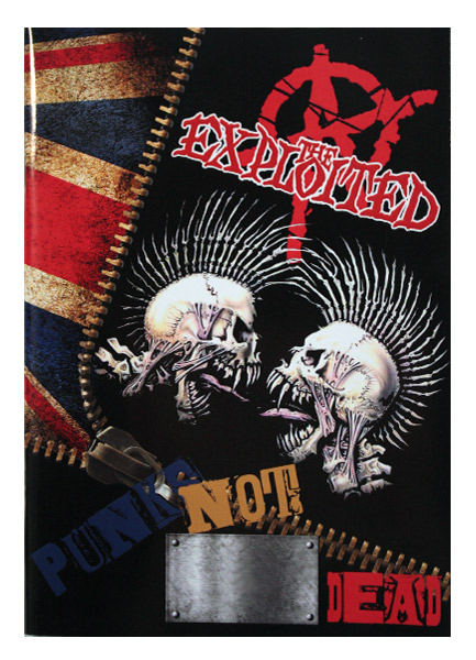 Тетрадь RockMerch The Exploited - фото 1 - rockbunker.ru