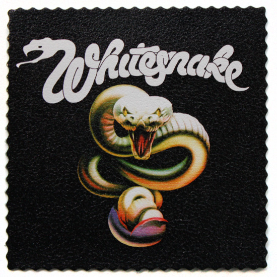 Кожаная нашивка Whitesnake - фото 1 - rockbunker.ru