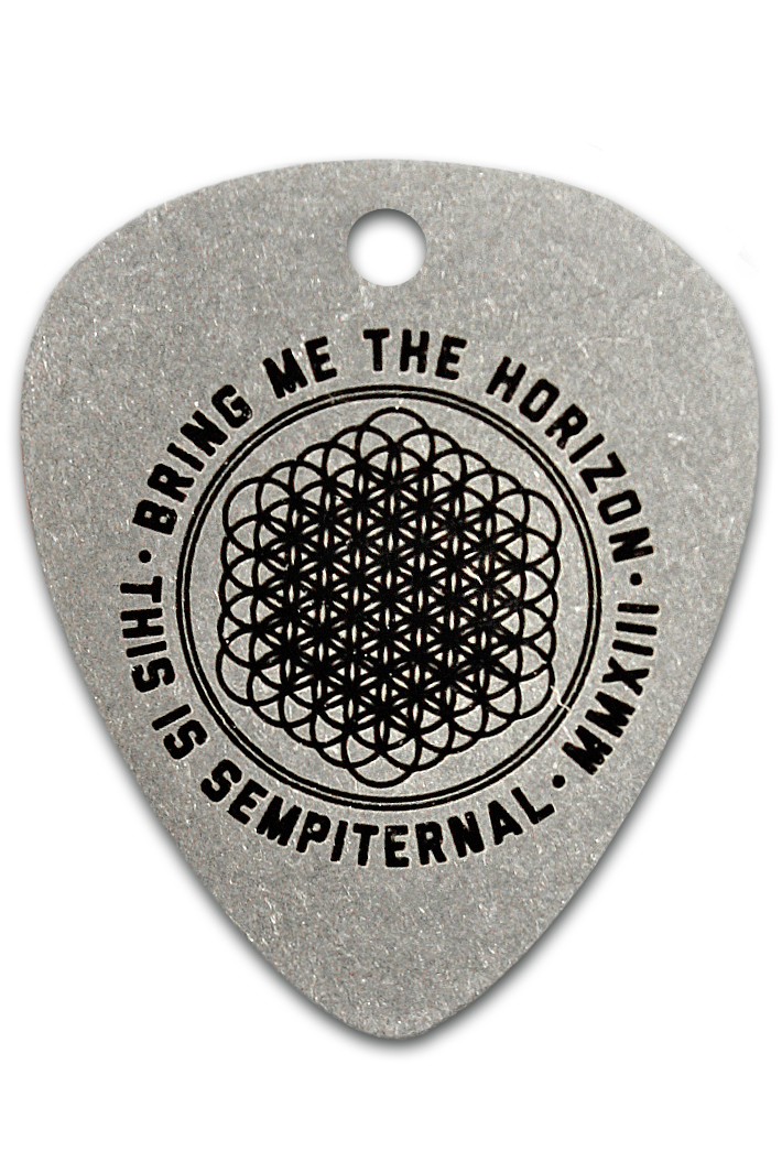 Кулон медиатор Bring Me The Horizon - фото 1 - rockbunker.ru