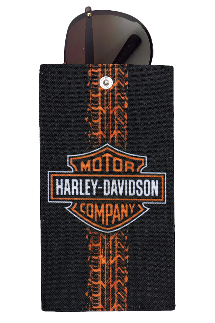 Чехол для очков RockMerch Harley Davidson - фото 1 - rockbunker.ru