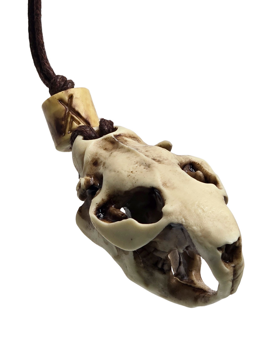 Кулон Череп Бобра - фото 1 - rockbunker.ru