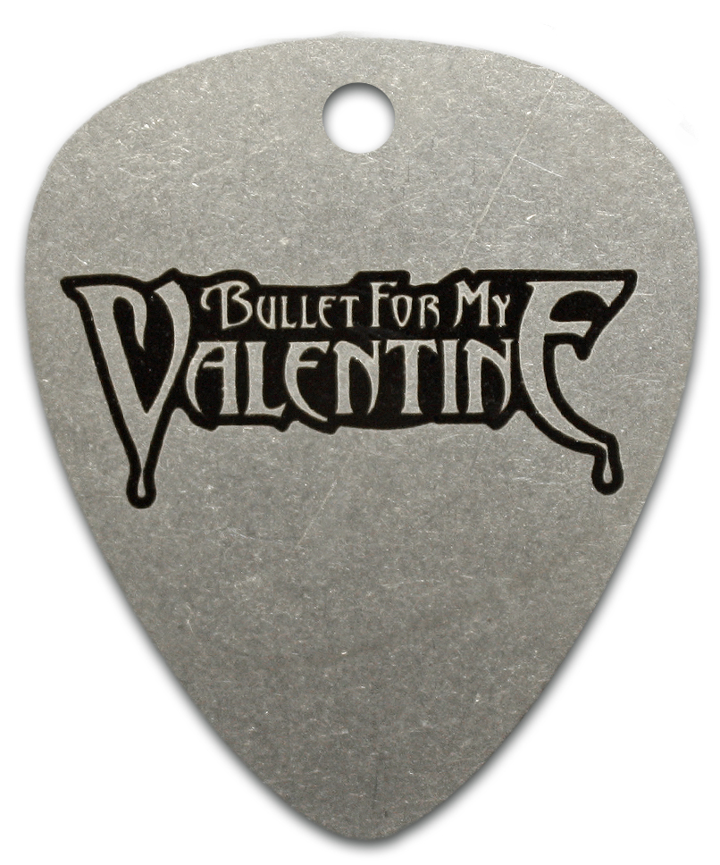 Кулон медиатор Bullet For My Valentine - фото 1 - rockbunker.ru