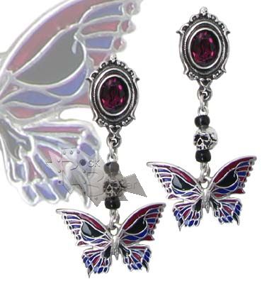 Сереги Alchemy Gothic E301 Deaths-Head Butterfly - фото 1 - rockbunker.ru