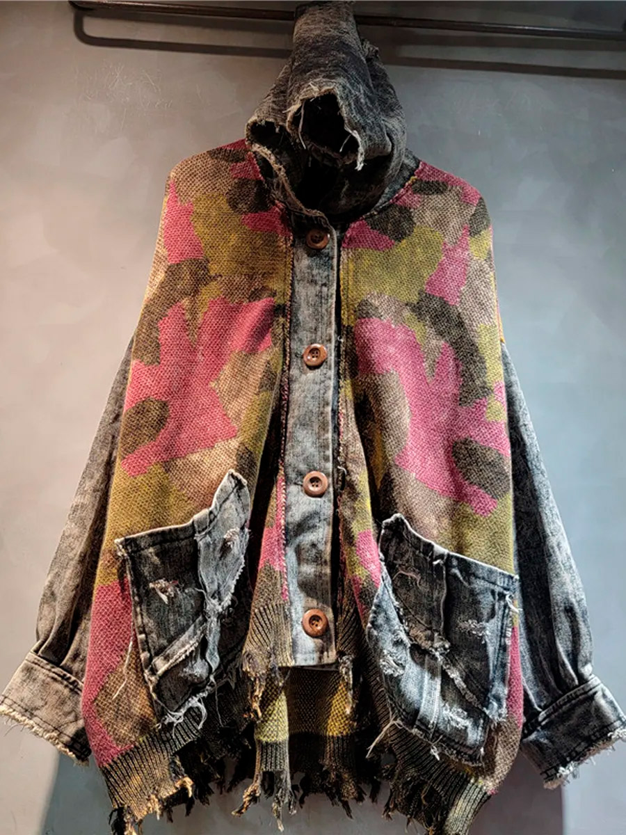 Джемпер на пуговицах Oversize  - фото 1 - rockbunker.ru