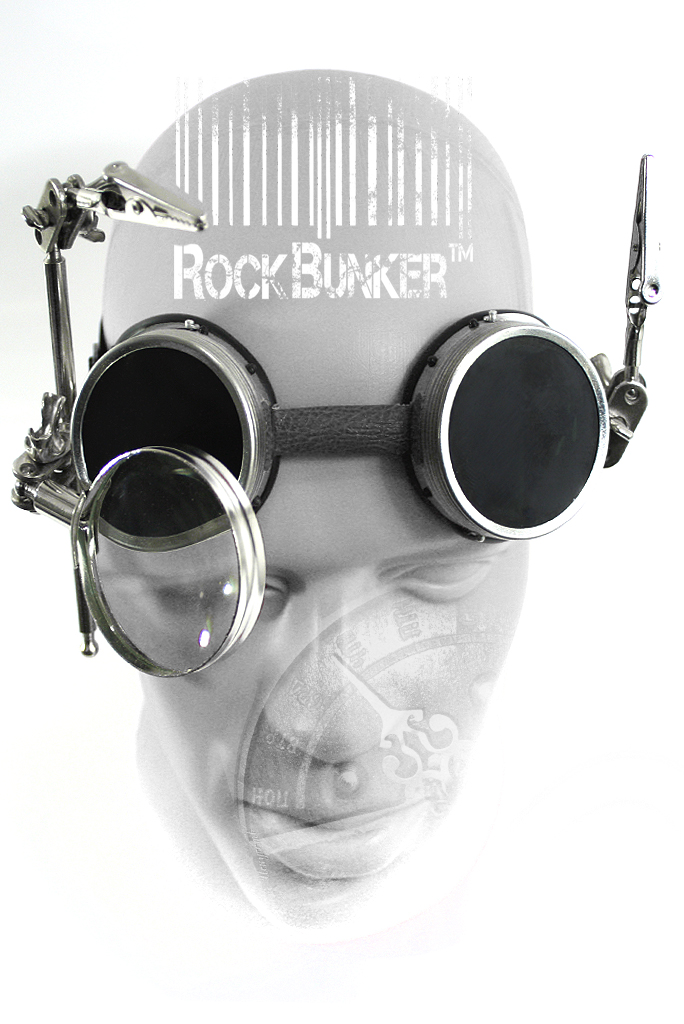 Стимпанк-очки Goggle SPG-001 - фото 3 - rockbunker.ru