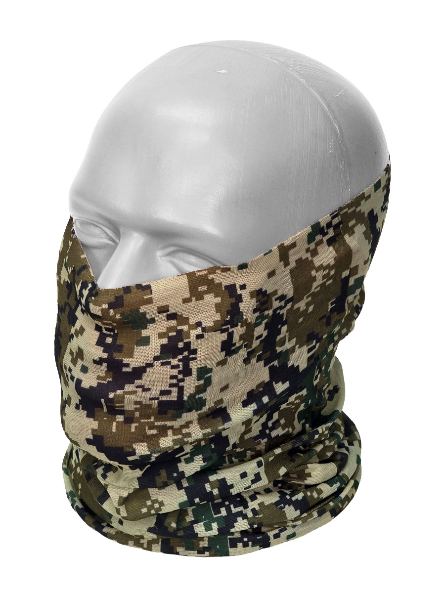 Бандана универсальная камуфляж - фото 1 - rockbunker.ru